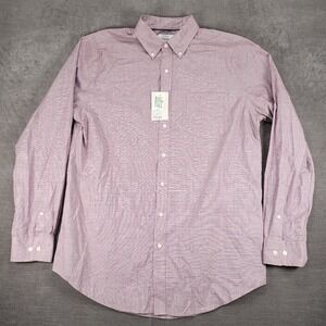 Croft & Barrow Easy‎ Care Wrinkle Resistant Button Down Shirt Big & Tall Lg New
